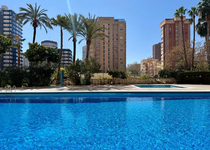 Relax Y Confort, Reformado Con Piscina Lejlighed Benidorm